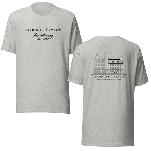 Fraunces Tavern Logo (Heather Grey) T-Shirt