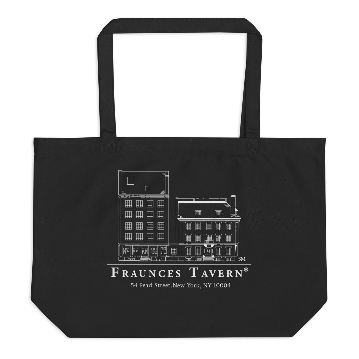 Large organic tote bag